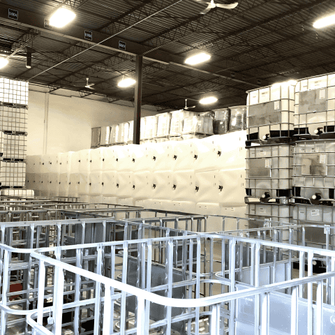 Stock IBC Totes ou GRV normalisé UN