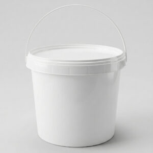 Seau alimentaire 1,5 gallon (5,6 L) en plastique polypropylène avec couvercle