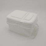 Seau alimentaire 1 gallon format rectangle certifié alimentaire