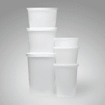 Contenant Alimentaire Deli blanc sans BPA