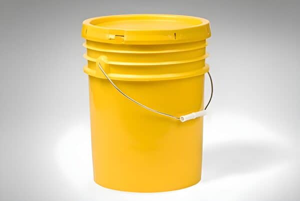 Seau Lavabo Kerorin Kansaversion - Souvenir Du Japon (jaune) - Polypropylène - Pour Camping