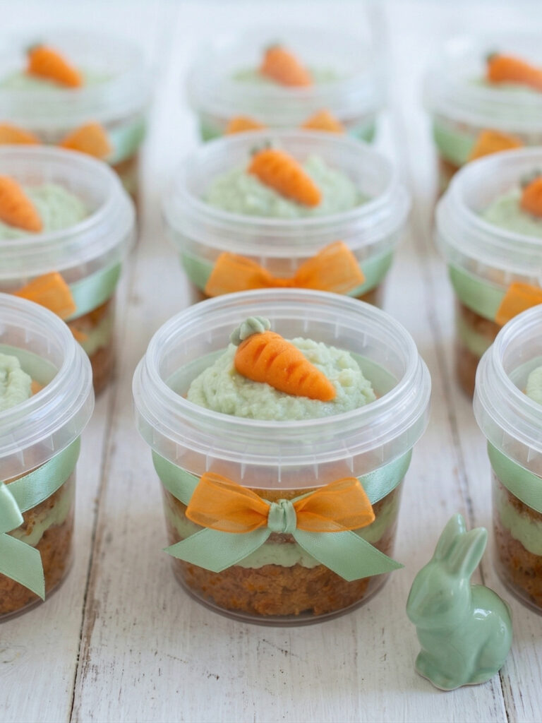 Gâteaux pâques dans contenant Deli