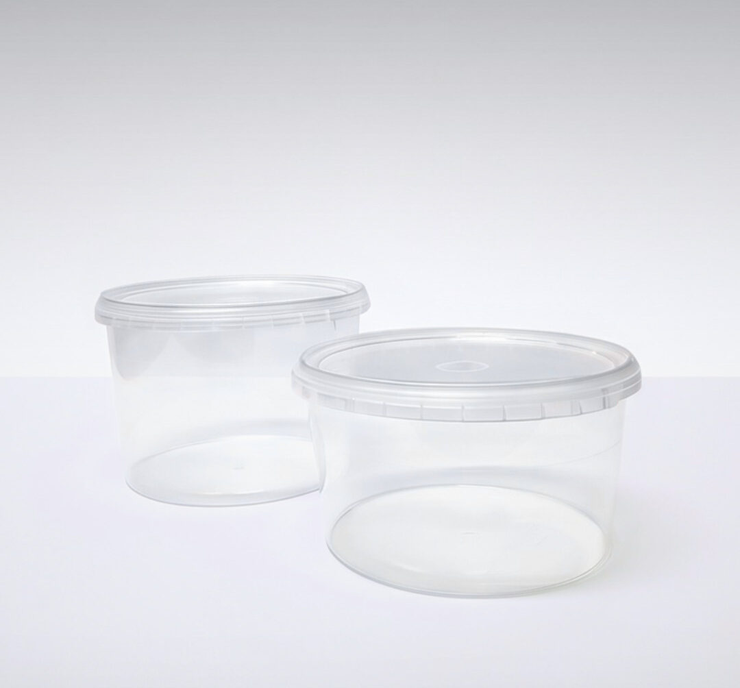 Grands contenants transparents IPL (48oz et 64oz)