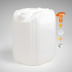 20 Litres / 5.28 gallons avec valve et bouchon