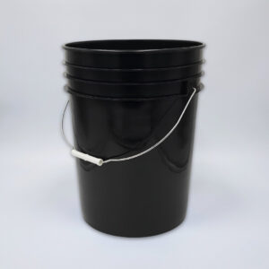 Seau 5 gallons Noir (18.9L) - Homologué UN